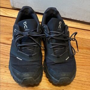 On Running Black Athletic Shoes